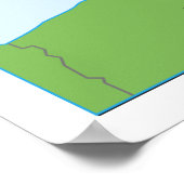 Europa nach dem Ersten Weltkrieg Poster (Ecke)