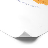 Europa nach Griechenland Poster (Ecke)