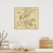 Europa nach Religion 2 Poster (Küche)