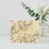Europa nach Religion 2 Postkarte (Stehend Vorderseite)