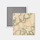 Europa nach Religion 3 Magnet (Vorderseite/Rückseite)