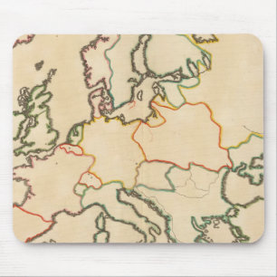 Europa nach Religion 3 Mousepad