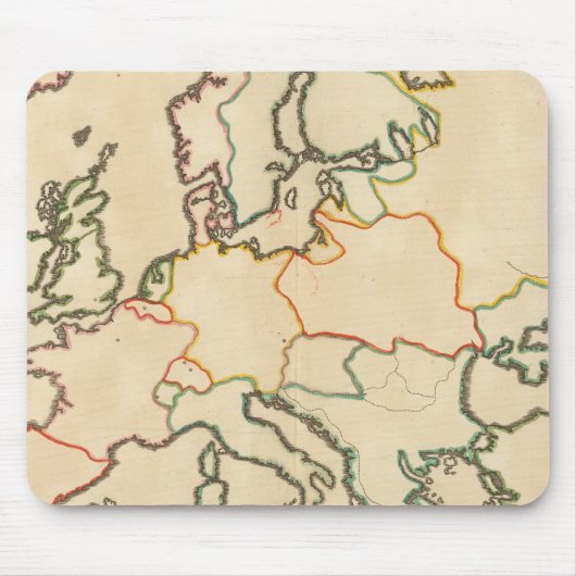 Europa nach Religion 3 Mousepad (Vorne)