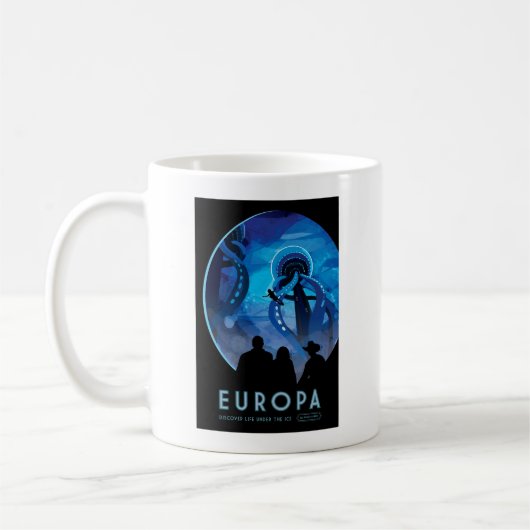 Europa - NASA-Visionen der künftigen Kaffee-Tasse Kaffeetasse (Links)