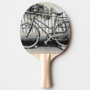 Europa, Niederlande, Amsterdam. Ein Tischtennis Schläger