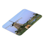 Europa, Niederlande, Zuid Holland, Kinderdijk. 2 Magnet (Linke Seite)