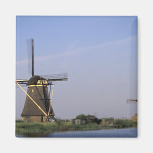Europa, Niederlande, Zuid Holland, Kinderdijk. Magnet