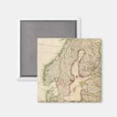 Europa Nord Magnet (Vorderseite/Rückseite)