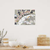 " Europa/Nordafrika: 2. Weltkrieg 1938/1945... Poster (Küche)