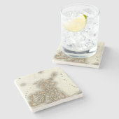 Europa Nordwest Steinuntersetzer (Seitenansicht)