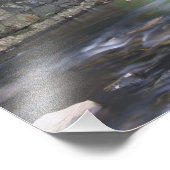 Europa, Norwegen. Steinbrücke - Weg nach Bergen Fotodruck (Ecke)