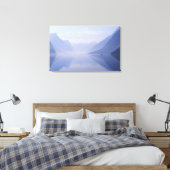 Europa, Norwegen. Vertikale Wände, die in Leinwanddruck (Insitu (Schlafzimmer))