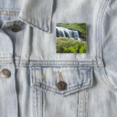 Europa, Norwegen. Wasserfall. Button (Beispiel)