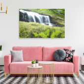 Europa, Norwegen. Wasserfall. Leinwanddruck (Insitu (Wohnzimmer))