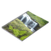 Europa, Norwegen. Wasserfall. Notizblock (Linke Seite)