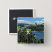 Europa, Österreich, Fuschl. Schloss Fuschl Button (Vorne & Hinten)