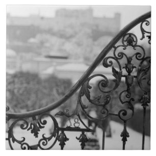 Europa, Österreich, Salzburg. Aussicht auf die Al Fliese