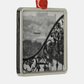 Europa, Österreich, Salzburg. Aussicht auf die Alt Ornament Aus Metall (Rechts)