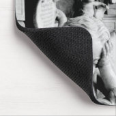 Europa, Österreich, Salzburg. Cherub und Denkmal 2 Mousepad (Ecke)