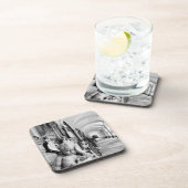 Europa, Österreich, Salzburg. Cherub und Denkmal 2 Untersetzer (Rechte Seite)