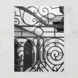 Europa, Österreich, Salzburg. Detail eines Metallt Postkarte