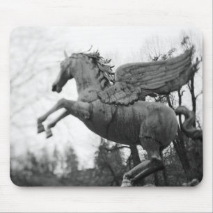 Europa, Österreich, Salzburg. Fliegendes Pferd Sta Mousepad