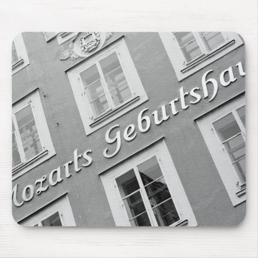 Europa, Österreich, Salzburg. Mozarts Geburtsort Mousepad (Vorne)