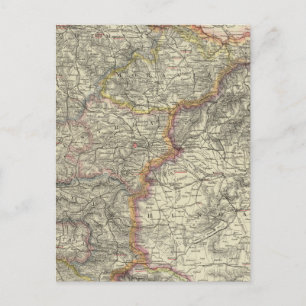 Europa, Österreich, Tschechische Republik Postkarte