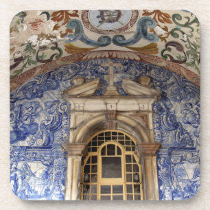 Europa, Portugal, Obidos. Farbige Architektur Untersetzer