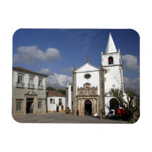 Europa, Portugal, Obidos. Kirche Santa Maria Magnet