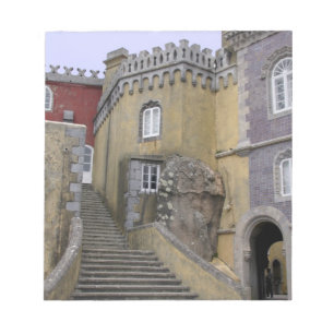 Europa, Portugal, Sintra. Die Pena National 2 Notizblock