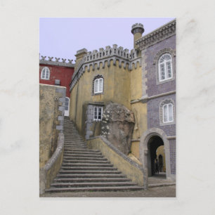 Europa, Portugal, Sintra. Die Pena National 2 Postkarte