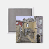Europa, Portugal, Sintra. PENA National 2 Magnet (Vorderseite/Rückseite)