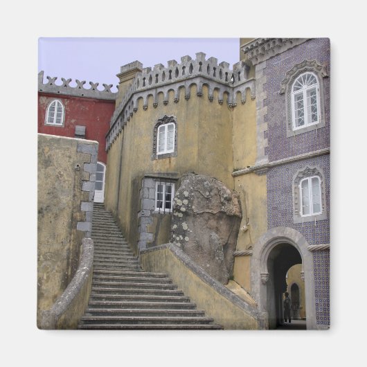 Europa, Portugal, Sintra. PENA National 2 Magnet (Vorne)