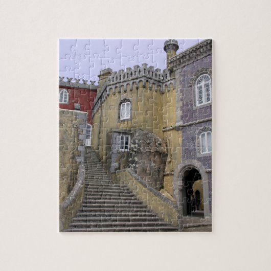 Europa, Portugal, Sintra. Pena National 2 Puzzle (Vertikal)