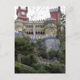 Europa, Portugal, Sintra. PENA National 3 Postkarte