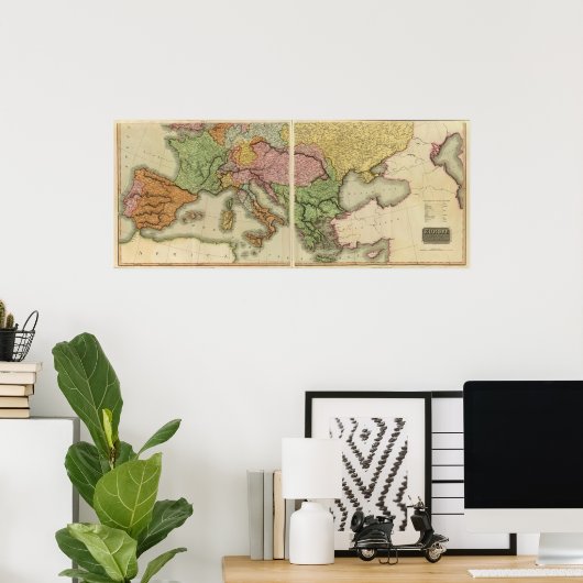 Europa Poster (Heimbüro)