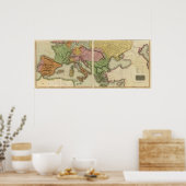 Europa Poster (Küche)