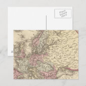 Europa Postkarte (Vorne/Hinten)