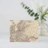 Europa Postkarte (Stehend Vorderseite)