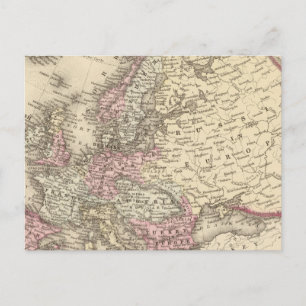 Europa Postkarte