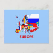 EUROPA POSTKARTE (Vorderseite)