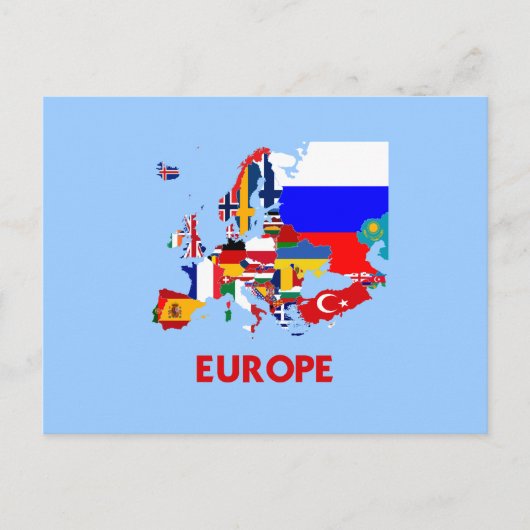 EUROPA POSTKARTE (Vorderseite)