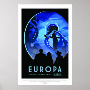 Europa, Reise-Plakat Poster