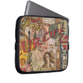 Europa Reisen Vintag Paris Frankreich Kunst Laptopschutzhülle (Vorne Rechts)