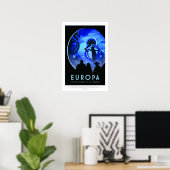 Europa, Reiseplakat Poster (Heimbüro)