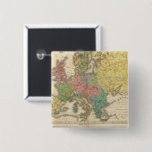 Europa Religion Atlas Karte Button (Vorne & Hinten)