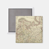 Europa, Russland, Polen Magnet (Vorderseite/Rückseite)