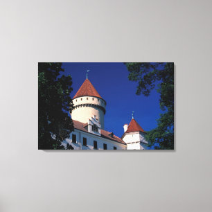 Europa, Schloss Konopiste, Tschechische Republik, Leinwanddruck