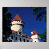 Europa, Schloss Konopiste, Tschechische Republik, Poster (Vorne)